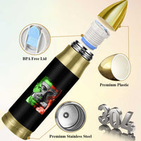 Malcolm X Bullet Tumbler Black History Month - Wonder Print Shop