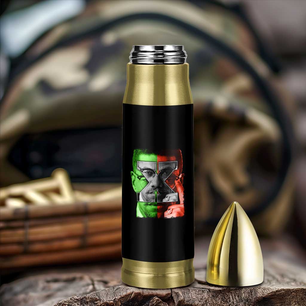 Malcolm X Bullet Tumbler Black History Month - Wonder Print Shop