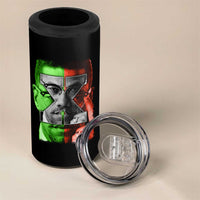 Malcolm X 4 in 1 Can Cooler Tumbler Black History Month - Wonder Print Shop