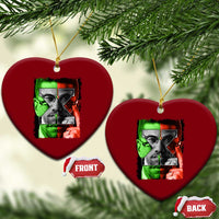 Malcolm X Ceramic Ornament Black History Month - Wonder Print Shop