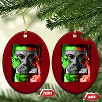 Malcolm X Ceramic Ornament Black History Month - Wonder Print Shop