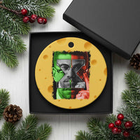 Malcolm X Ceramic Ornament Black History Month - Wonder Print Shop