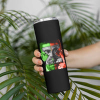 Malcolm X Skinny Tumbler Black History Month - Wonder Print Shop