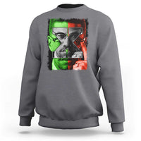 Malcolm X Sweatshirt Black History Month - Wonder Print Shop