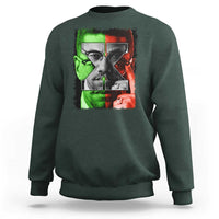 Malcolm X Sweatshirt Black History Month - Wonder Print Shop