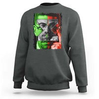 Malcolm X Sweatshirt Black History Month - Wonder Print Shop