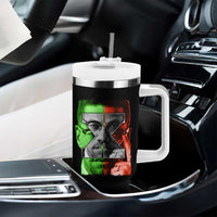 Malcolm X Tumbler With Handle Black History Month - Wonder Print Shop