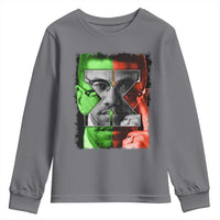 Malcolm X Youth Sweatshirt Black History Month - Wonder Print Shop