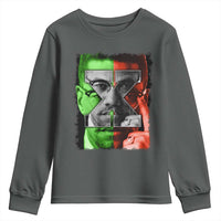 Malcolm X Youth Sweatshirt Black History Month - Wonder Print Shop