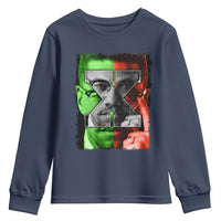 Malcolm X Youth Sweatshirt Black History Month - Wonder Print Shop