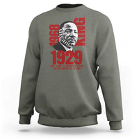 Martin Luther King SweatshirtThe Time Is Always Right To Do What Is Right