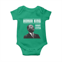 Martin Luther King Baby Onesie The Time Is Always Right To Do What Is Right - Wonder Print Shop
