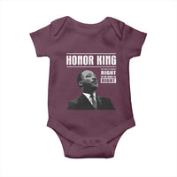 Martin Luther King Baby Onesie The Time Is Always Right To Do What Is Right - Wonder Print Shop