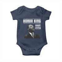 Martin Luther King Baby Onesie The Time Is Always Right To Do What Is Right - Wonder Print Shop