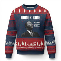 Martin Luther King Ugly Christmas Sweater The Time Is Always Right To Do What Is Right - Wonder Print Shop