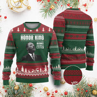 Martin Luther King Ugly Christmas Sweater The Time Is Always Right To Do What Is Right - Wonder Print Shop