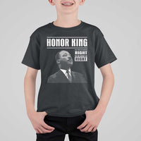 Martin Luther King T Shirt For Kid The Time Is Always Right To Do What Is Right - Wonder Print Shop