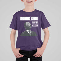 Martin Luther King T Shirt For Kid The Time Is Always Right To Do What Is Right - Wonder Print Shop