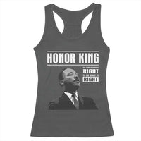 Martin Luther King Racerback Tank Top The Time Is Always Right To Do What Is Right - Wonder Print Shop