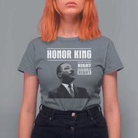 Martin Luther King T Shirt For Women The Time Is Always Right To Do What Is Right - Wonder Print Shop