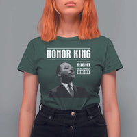 Martin Luther King T Shirt For Women The Time Is Always Right To Do What Is Right - Wonder Print Shop