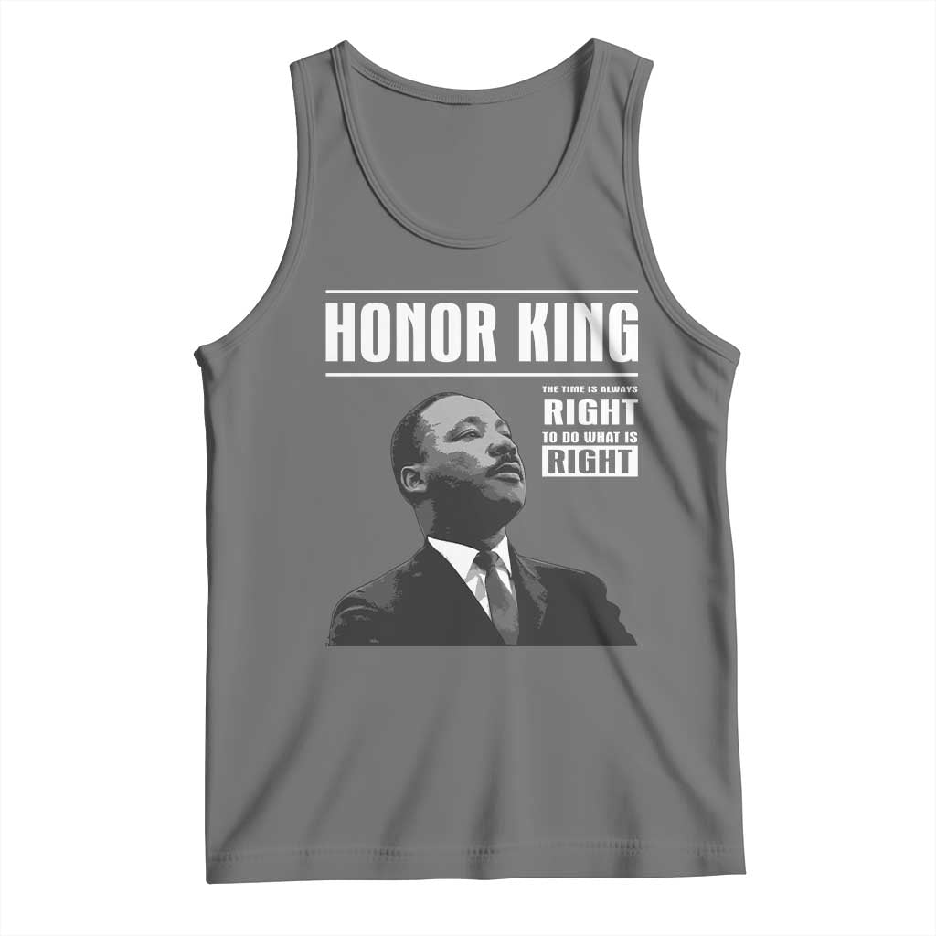Martin Luther King Tank Top The Time Is Always Right To Do What Is Right - Wonder Print Shop
