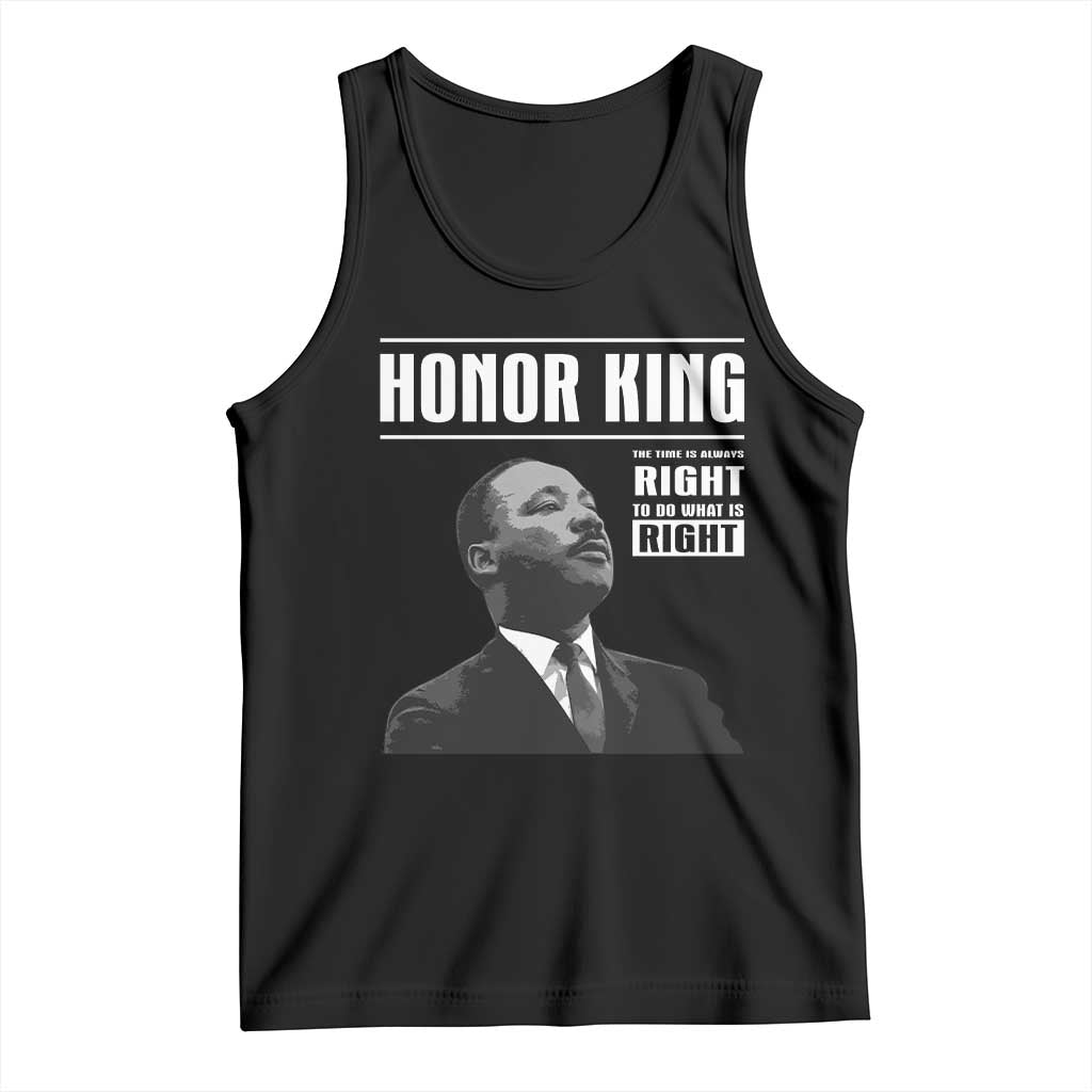 Martin Luther King Tank Top The Time Is Always Right To Do What Is Right - Wonder Print Shop