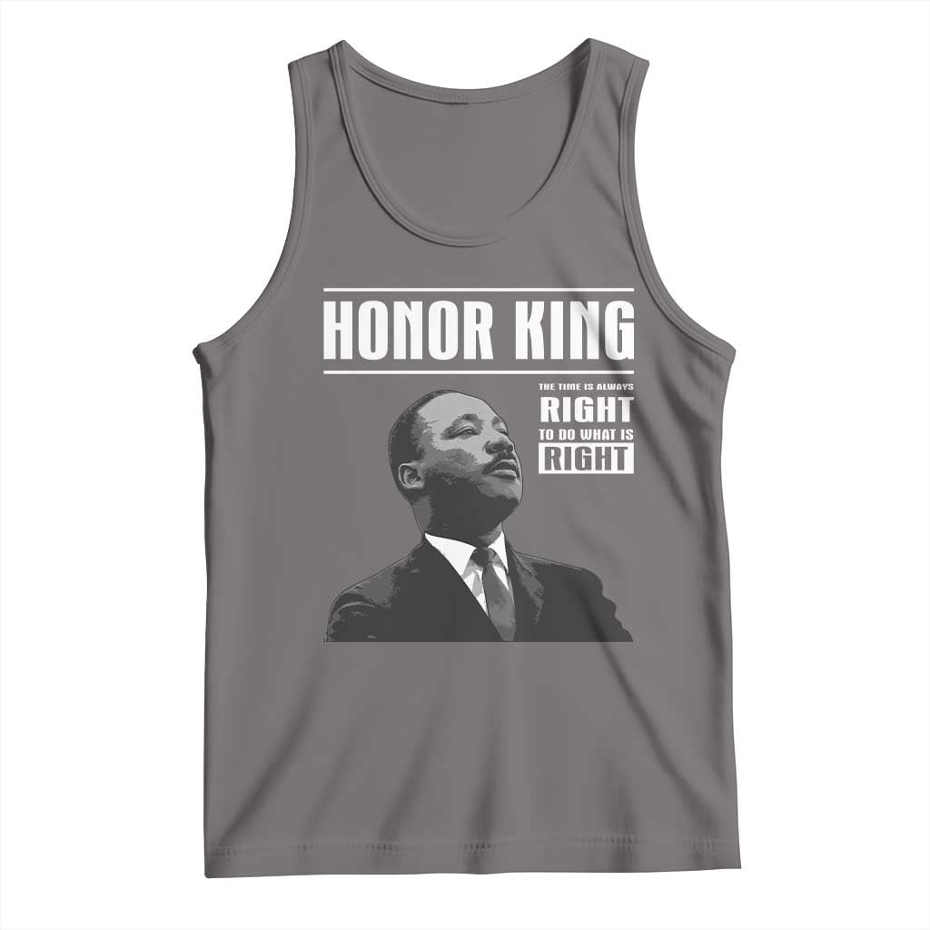 Martin Luther King Tank Top The Time Is Always Right To Do What Is Right - Wonder Print Shop