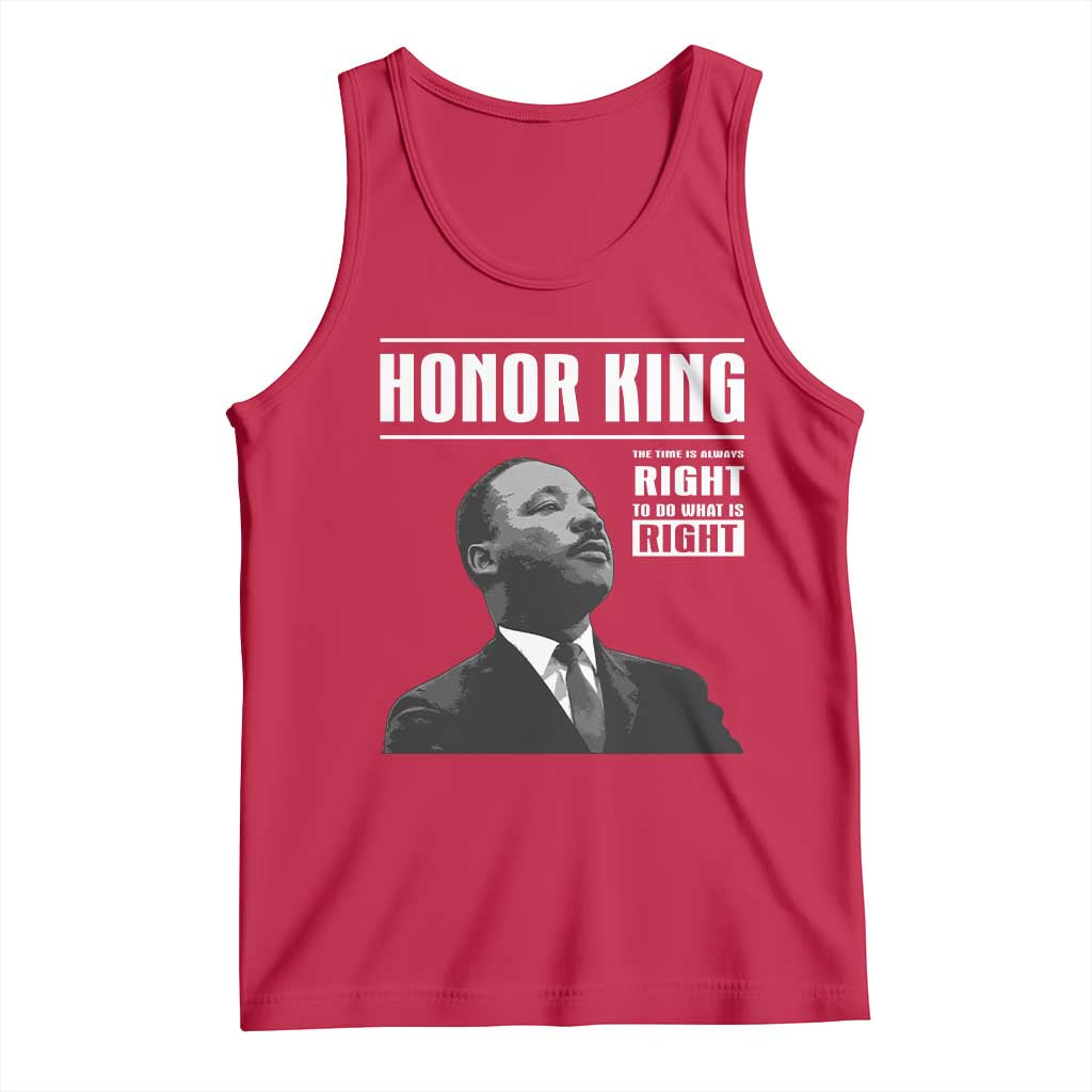 Martin Luther King Tank Top The Time Is Always Right To Do What Is Right - Wonder Print Shop