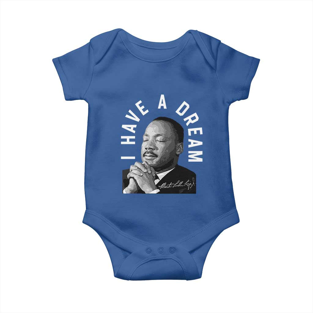 Martin Luther King Jr. Baby Onesie I Have A Dream Black History Month MLK Day