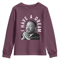 Martin Luther King Jr. Youth Sweatshirt I Have A Dream Black History Month MLK Day