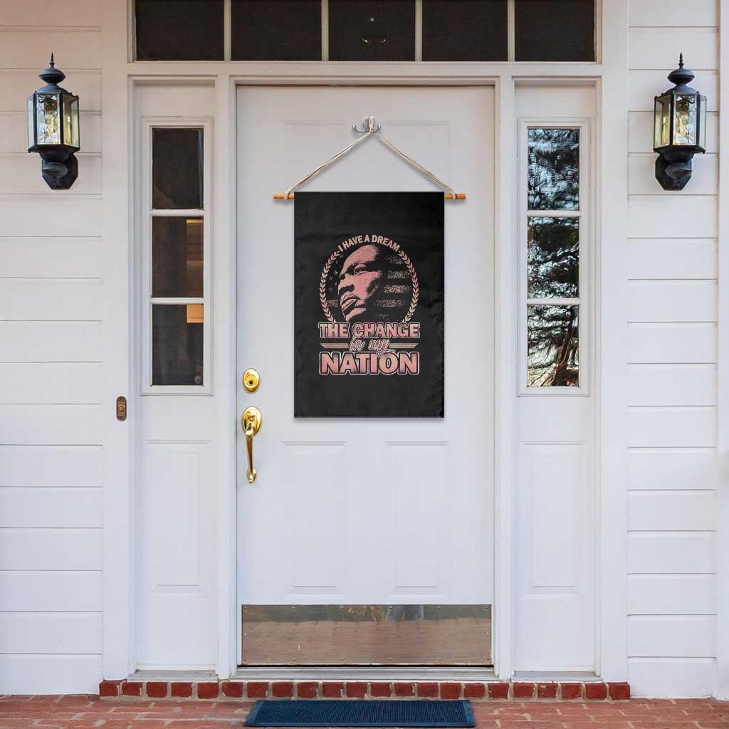 Martin Luther King Garden Flag Retro Black History Month Civil Rights - Wonder Print Shop