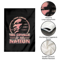 Martin Luther King Garden Flag Retro Black History Month Civil Rights - Wonder Print Shop