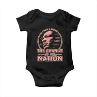 Martin Luther King Baby Onesie Retro Black History Month Civil Rights - Wonder Print Shop