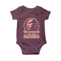 Martin Luther King Baby Onesie Retro Black History Month Civil Rights - Wonder Print Shop