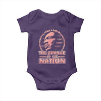 Martin Luther King Baby Onesie Retro Black History Month Civil Rights - Wonder Print Shop