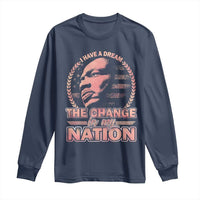 Martin Luther King Long Sleeve Shirt Retro Black History Month Civil Rights - Wonder Print Shop