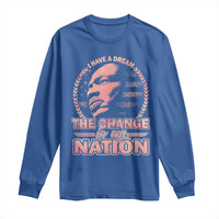 Martin Luther King Long Sleeve Shirt Retro Black History Month Civil Rights - Wonder Print Shop