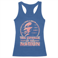 Martin Luther King Racerback Tank Top Retro Black History Month Civil Rights - Wonder Print Shop