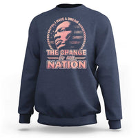 Martin Luther King Sweatshirt Retro Black History Month Civil Rights - Wonder Print Shop