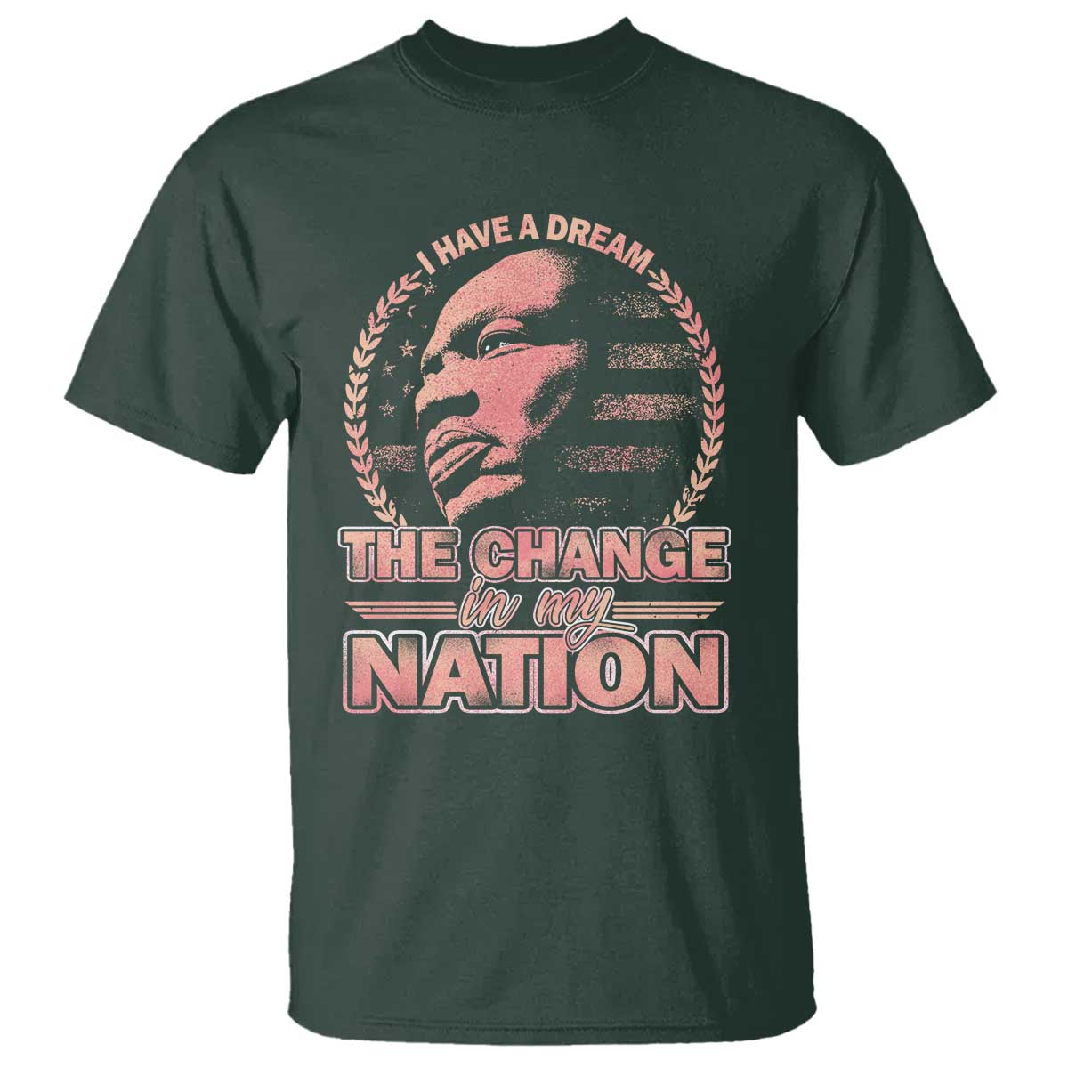 Martin Luther King T Shirt Retro Black History Month Civil Rights - Wonder Print Shop