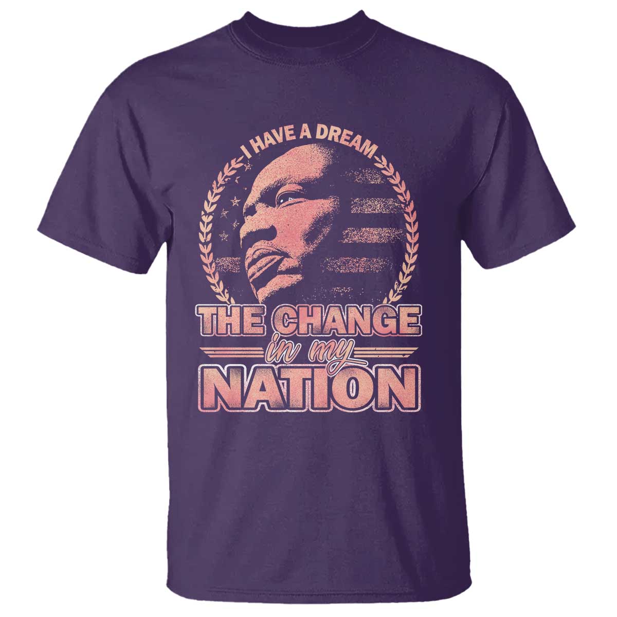 Martin Luther King T Shirt Retro Black History Month Civil Rights - Wonder Print Shop