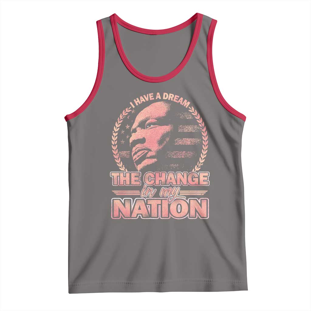 Martin Luther King Tank Top Retro Black History Month Civil Rights - Wonder Print Shop