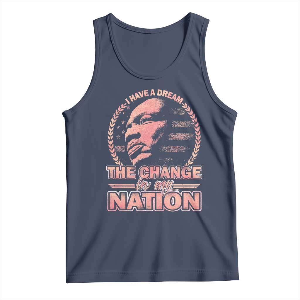 Martin Luther King Tank Top Retro Black History Month Civil Rights - Wonder Print Shop