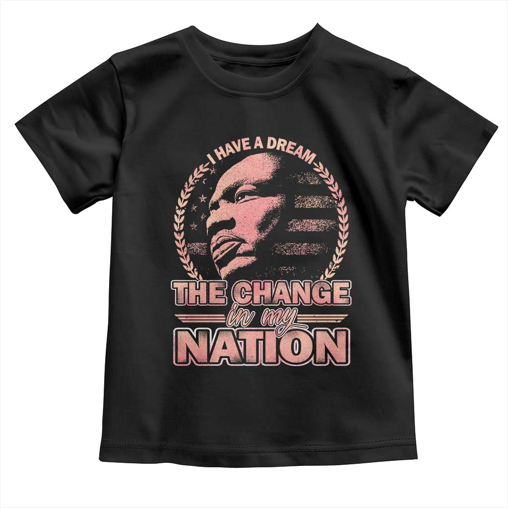 Martin Luther King Toddler T Shirt Retro Black History Month Civil Rights - Wonder Print Shop