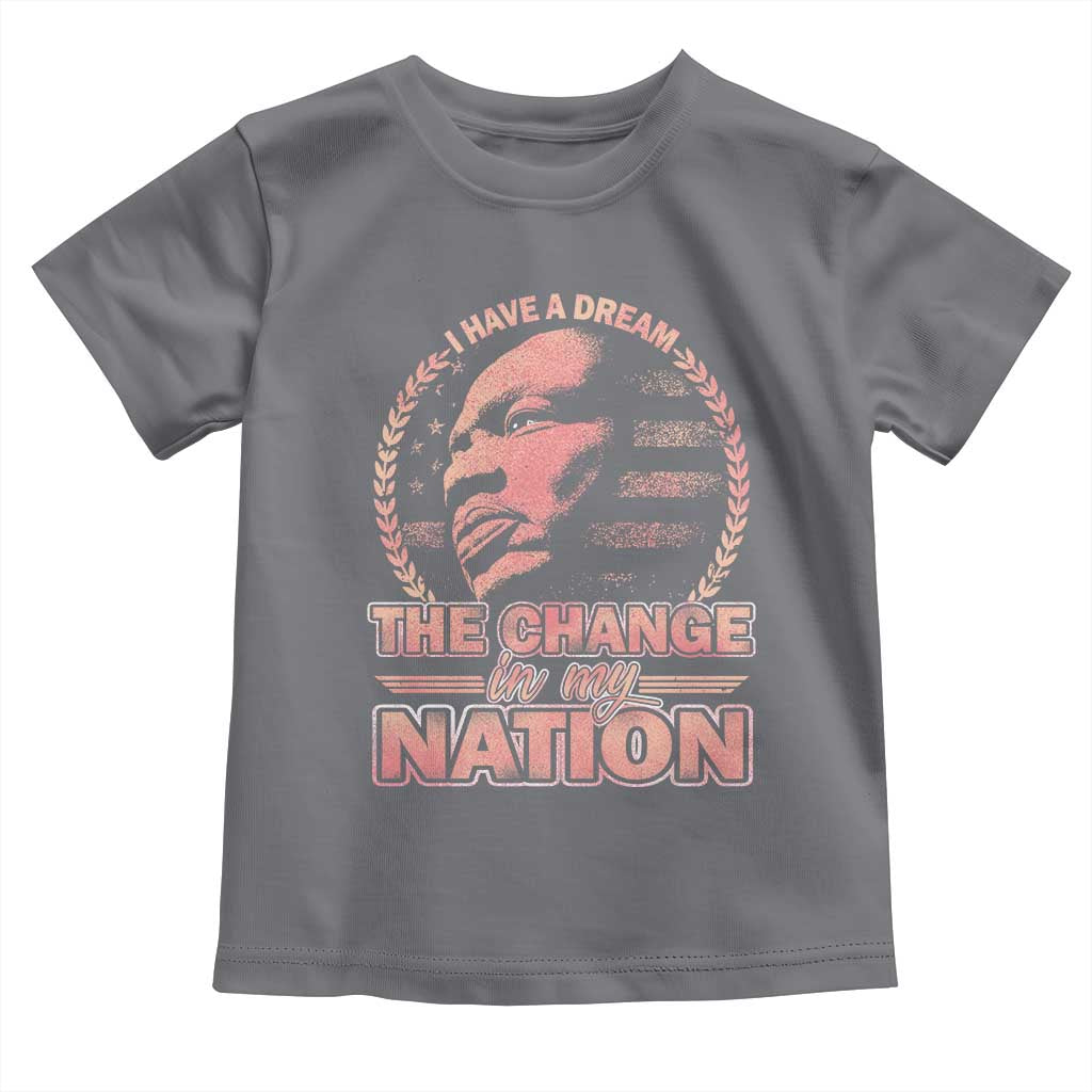 Martin Luther King Toddler T Shirt Retro Black History Month Civil Rights - Wonder Print Shop