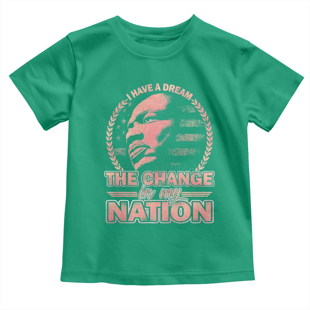 Martin Luther King Toddler T Shirt Retro Black History Month Civil Rights - Wonder Print Shop