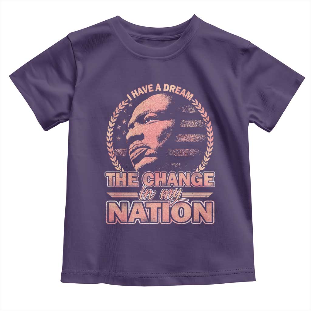 Martin Luther King Toddler T Shirt Retro Black History Month Civil Rights - Wonder Print Shop