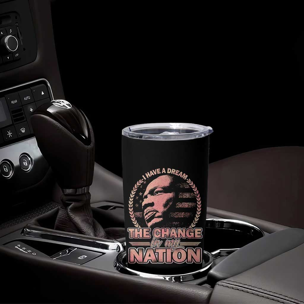 Martin Luther King Tumbler Cup Retro Black History Month Civil Rights - Wonder Print Shop