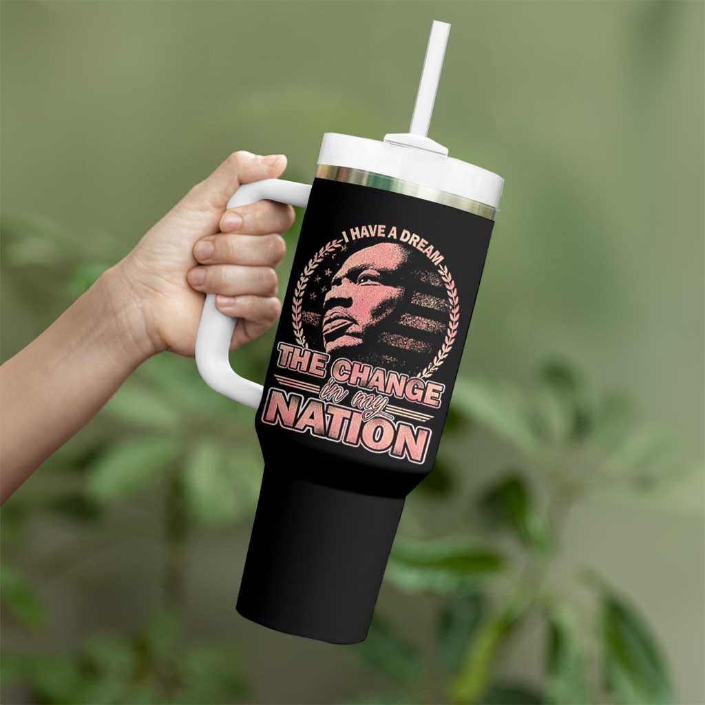 Martin Luther King Tumbler With Handle Retro Black History Month Civil Rights - Wonder Print Shop